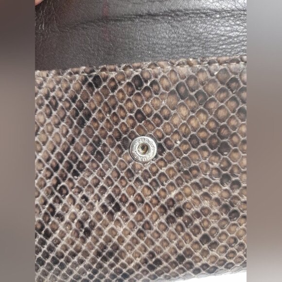 FURLA Brown Snakeskin Wallet - Picture 12 of 13